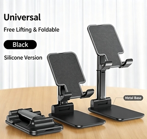 Adjustable <b>Holder</b> Phone <b>Holder</b> Cell <b>Tablet</b> Desk Thick Case Friendly Phone <b>Holder</b> Stand Cell Phone Stand Plastic with Custom Logo - Product Image 2