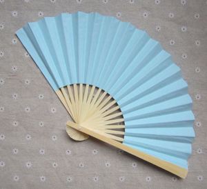 Customizable Bamboo Folding Hand Fan Portable Craft with Angel DIY Advertising <b>Basket</b> Painting Models for Cartoons Promotions - Product Image 3
