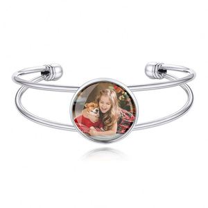 Collar y Pulsera de Corazón de Aleación de Zinc Plateada Moderna Hecha a Mano para Sublimación por Transferencia Térmica, Regalo Promocional, Recuerdo de Boda, Joyería DIY - Product Image 1