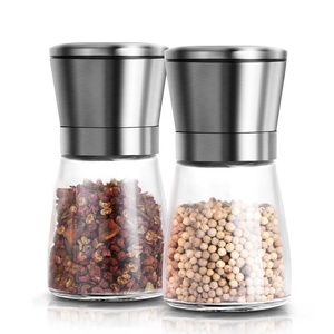 <span class=keywords><strong>Amazon</strong></span> Best-Seller En Verre et Moulin à Sel et À Poivre En Acier Inoxydable - Product Image 1