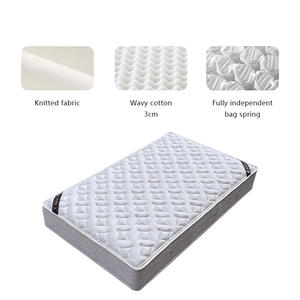 Matelas Hybride Respirant Grand Format Compressé Vente Directe Usine Mousse à Mémoire de Forme et Ressorts Ensachés pour Hôtels Achat en Gros Roulé en Boîte - Product Image 5