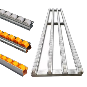 Nueva línea de montaje Light <span class=keywords><strong>Track</strong></span> Floway Wheel Fluent Strip Riel de acero Rodamiento de bolas de rodillos duradero hecho de <span class=keywords><strong>metal</strong></span> Plástico Nylon - Product Image 1
