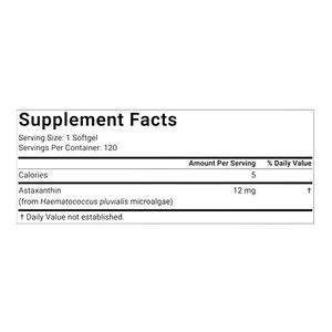 Astaxanthin Softgel para etiqueta privada Natural 16mg Bulk 120 4mg Astaxanthin Softgels Capsule - Product Image 2