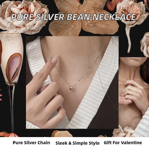 สร้อยคอแฟชั่นผู้หญิง SongYi ดีไซน์เรียบง่าย เงินแท้ S925 รูปดอกไม้เม็ดเล็ก  รับรองโดยบุคคลที่สาม - Product Image 2