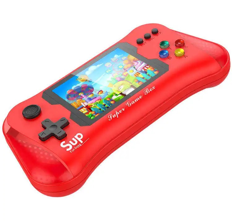 Children Portable Mini Retro SUP Video Game Console X7M Handheld Game Console HD AV Output Built-in 500 Game