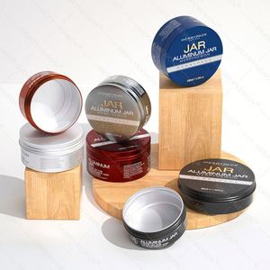 Reliable Aluminum Container for Hair <b>Wax</b> with Tight <b>Seal</b> to Prevent Drying - Product Image 3