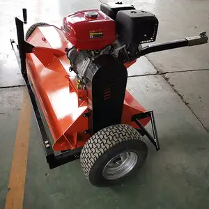 Cortacésped ATV personalizado de alta eficiencia, cultivador de heno ATV, cortador de césped rojo ATV, cortacésped para Tractor Mini, superventas
