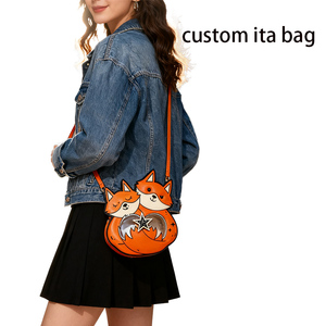 Sac Ita personnalisé avec motif de renard, pour festival, fête, voyage en plein air, imperméable, sac bandoulière pour femmes et filles - Product Image 6