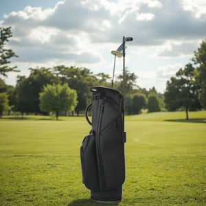 OEM ODM Cuir PU <span class=keywords><strong>noir</strong></span> Logo personnalisé Golf Carry sunday Stand <span class=keywords><strong>Sac</strong></span> Brodé Golf <span class=keywords><strong>Sac</strong></span> pour femmes et hommes - Product Image 6