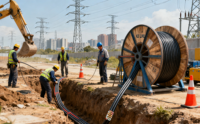 Kabel Daya Bawah Tanah YJLV22 5 Inti 6mm Berlapis Baja dengan Isolasi XLPE dan Tembaga Murni untuk Pertambangan dan Saluran Udara, Penjualan Langsung Pabrik