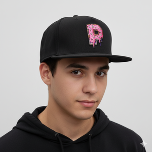 Unisex 5-Panel Snapback Cap Custom Logo 100% Cotton Oxford Fabric Flat Brim Fashion Casual for Adults Outdoor Sports Hip Hop 3D - Product Image 5