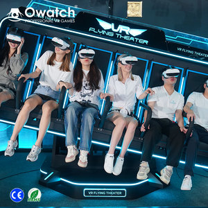 Simulateur VR d'intérieur Dreamland 9D UFO VR Game avec plate-forme rotative dynamique et cinéma à 360 degrés en <span class=keywords><strong>PC</strong></span> et métal - Product Image 1