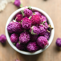 Vente en gros à bon prix de fleurs séchées pour le thé : pivoine/violet/armoise/amarante globe/lotus, herbes séchées avec étiquette privée
