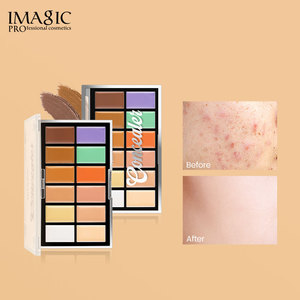 Chất lượng tốt nhất bán buôn iMagic trang điểm tự nhiên lông mày che khuyết điểm Pallet Orange <span class=keywords><strong>Corrector</strong></span> Kem che khuyết điểm pallette - Product Image 4