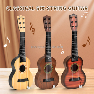 55cm Children Classical Six-string Guitar <strong>Toy</strong> Can Be <strong>Used</strong> to Play Elementary Instruments With Paddles Simulating Music <strong>Toys</strong> - Product Image 1