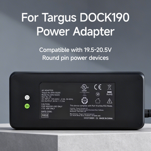 ของแท้สำหรับทาร์กัส DOCK190 แหล่งจ่ายไฟ APA150205 20.5V 7.31A 150W อะแดปเตอร์ AC 7.4*5.0 มม.สีดำ - Product Image 1