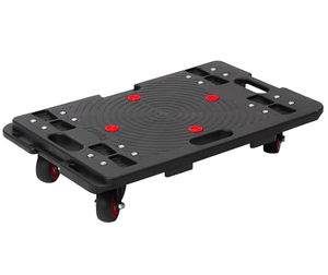 Connectable Dolly <strong>Plastic</strong> Furniture Mover Portable Moving Rollers Leg Dollies for Heavy Furniture <strong>4</strong> <strong>Wheels</strong> Flatbed Trolley