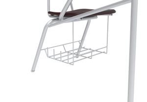 Juego de escritorio y silla escolar y sillas con mesa-Combo apilable de plástico duro para sala de entrenamiento, aula, sala de reuniones - Product Image 5