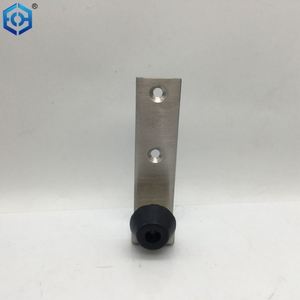 Tope de puerta de acero inoxidable con gancho para abrigos para baño público o baño - Product Image 6