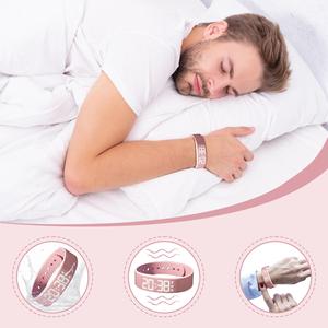 OLED Alarm Digital <b>Watch</b> With Silent Vibration 5-10 Days Battery Life <b>Activity</b> Tracker and Clock With Silicone Band Alarm <b>Watch</b> - Product Image 5