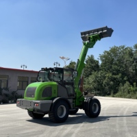 Chargeuse sur pneus HZM 2,5 tonnes, 4x4, diesel, moteur Changchai, pompe hydraulique PWG en option, directement de l'usine