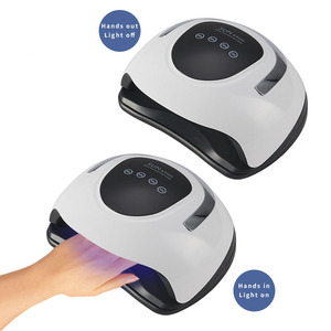 Machine de photothérapie de soins des ongles haute puissance 220W <span class=keywords><strong>lampe</strong></span> <span class=keywords><strong>uv</strong></span> intelligente 57 led <span class=keywords><strong>lampe</strong></span> de cuisson de soins des ongles <span class=keywords><strong>lampe</strong></span> de soins des ongles à séchage rapide - Product Image 1