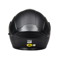 Nouveau casque de moto ouvert certifié DOT avec Bluetooth, double visière, coque ABS, fermeture rapide, toutes saisons, vente en gros