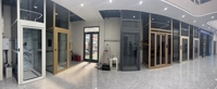 Yüksek kalite 3 kat açık kapalı hidrolik Mini küçük dikey ev monte cam tek kapı asansör