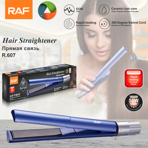 Lisseur de cheveux RAF, <span class=keywords><strong>plancha</strong></span> de pelo 55W PTC, chauffe rapide, plaques flottantes 140-220°C, pour la coiffure à domicile ou en salon, 110-240V - Product Image 2