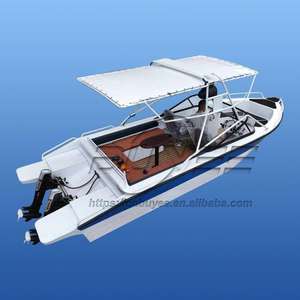 19ft/5.8m Luxus-Schnellboot mit Außenbordmotor, Komfortabler Aluminiumrumpf, ist ein Freizeit-Urlaubs-Sport-Kreuzfahrtboot - Product Image 3