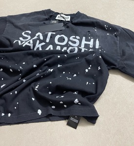 Chemises pour hommes Nouveau style Personnalisation en gros Logo Satoshi <span class=keywords><strong>Nakamoto</strong></span> Chemises pour hommes Designer Effet délavé Peinture éclaboussée Manches courtes - Product Image 1
