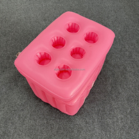 Glacière gonflable personnalisée rouge pour boissons