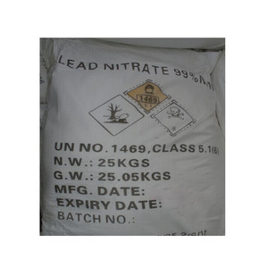 ผู้ผลิตโดยตรงจากจีน สารตะกั่ว(II)ไนเตรต CAS 10099-74-8 - Product Image 1