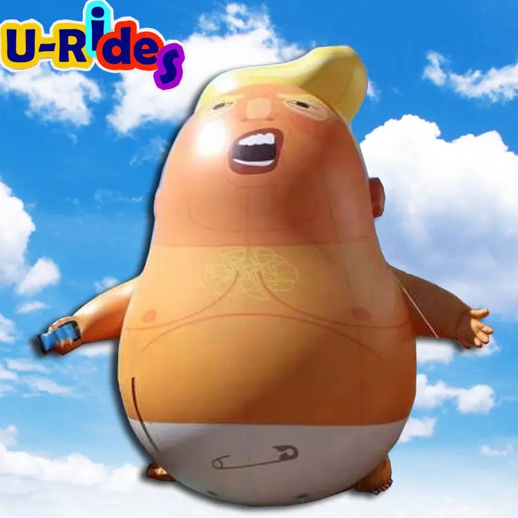 Logo personnalisé pas cher prix publicité ballons géant grand hélium bébé dirigeable ballon gonflable géant ballon