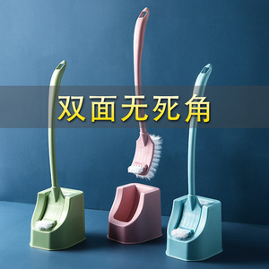 ชุดแปรงขัดห้องน้ำพร้อมที่วาง ด้ามยาว ขนแปรงนุ่ม รูปทรงสี่เหลี่ยม ดีไซน์ทันสมัย อุปกรณ์ทำความสะอาดห้องน้ำ - Product Image 4