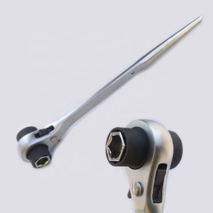 Tay cầm nhọn 4 trong <span class=keywords><strong>1</strong></span> giàn giáo Ratchet podger cờ lê đôi đầu nhanh chóng di chuyển kết hợp cờ lê Ratchet cờ lê - Product Image 5