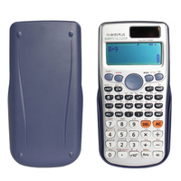 Calculatrice Scientifique Numérique à Double Alimentation, Multi-Fonctions pour Lycée, Examen, 417 Fonctions, Écran LCD 2 Lignes