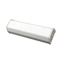 Haut-parleur colonne professionnel blanc 45W pour intérieur et extérieur, système PA mono, système de musique d'ambiance étanche IP65