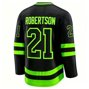 Maglie da Hockey Cucite da Uomo 14 Jamie Benn 29 Jake Oettinger <span class=keywords><strong>53</strong></span> Wyatt Johnston 91 Tyler Seguin 96 Mikko Rantanen S-3XL - Product Image 4