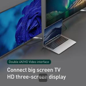 <span class=keywords><strong>Hub</strong></span> <span class=keywords><strong>USB</strong></span> <span class=keywords><strong>C</strong></span> 11 en 1, Adaptador <span class=keywords><strong>USB</strong></span> 3.1 Tipo <span class=keywords><strong>C</strong></span> a HDMI, <span class=keywords><strong>Hub</strong></span> <span class=keywords><strong>USB</strong></span> 3.0 con Triple Salida de Video para Computadora Portátil y de Escritorio - Product Image 5