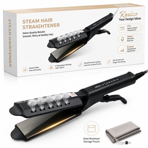 Lisseur à vapeur Torlin multi-trous pour cheveux humides, réduit la sécheresse et les pointes fourchues - Product Image 6