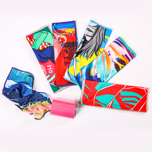 Customized Silicon Case Quick Drying Cool Towel Instant <b>Cooling</b> Microfiber Cool Towel - Product Image 3