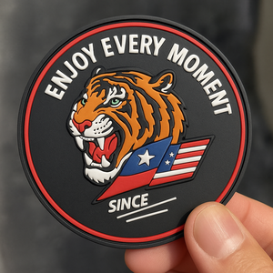 ขายส่งป้ายยางลายเสือการ์ตูน พีวีซีนิ่ม ป้ายโลโก้ 3 มิติ ปั๊มนูน ป้ายซิลิโคนพีวีซีนิ่ม สำหรับเสื้อผ้า - Product Image 4