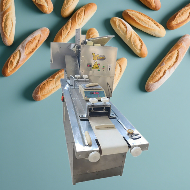 Commercial Baguette Moulder Dough Rounder Cutter Machine All in One Bread Roll Making Equipment