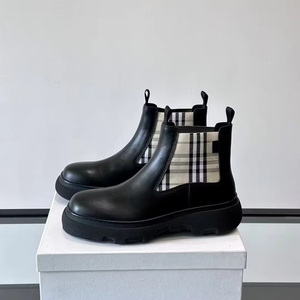 Chaussures de créateur Burberres de haute qualité, chaussures décontractées personnalisées de luxe pour femmes, chaussures plates et respirantes confortables pour hommes - Product Image 6