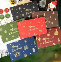 Hot Selling Custom Christmas Gift Card Set High Quality Paperboards Single Side Coating Premium Printed Latest Design