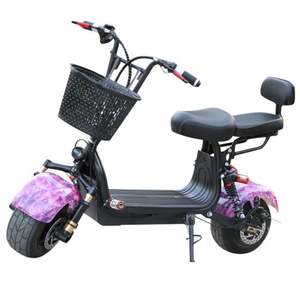 Scooter électrique à deux roues pliable 800W 1000W Nouveau modèle Pneus larges <span class=keywords><strong>Citycoco</strong></span> Mini Interrupteur d'alimentation à vendre - Product Image 4