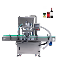 Máquina de Llenado de Botellas con Bomba de Engranajes de Doble Cabezal de Alta Precisión, Sistema de Alimentación por Tolva para Producción Industrial de Jabón Líquido