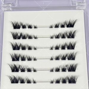 ขนตาปลอมแบบเส้นบางพิเศษ ติดกาวในตัว แบ่งเป็นช่อ รุ่น Animal Series ปลายปีกนุ่ม สำหรับติดเอง DIY - Product Image 5