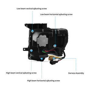 Vland Nhà Máy 12V Plug-And-Play Đầy Đủ LED Đèn Pha 6000K Phía Trước Đèn Cho Ford F150 Xl STX Xlt Fx2 Fx4 <span class=keywords><strong>Svt</strong></span> Raptor Lariat - Product Image 3